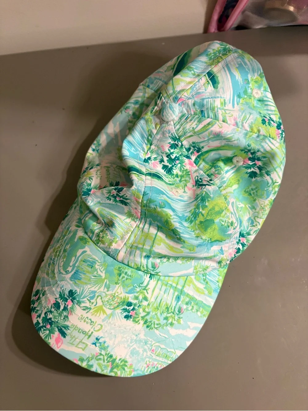 Honda Classic Lilly Pulitzer Floral Baseball Cap in Hot Pink, Aqua & Mint
